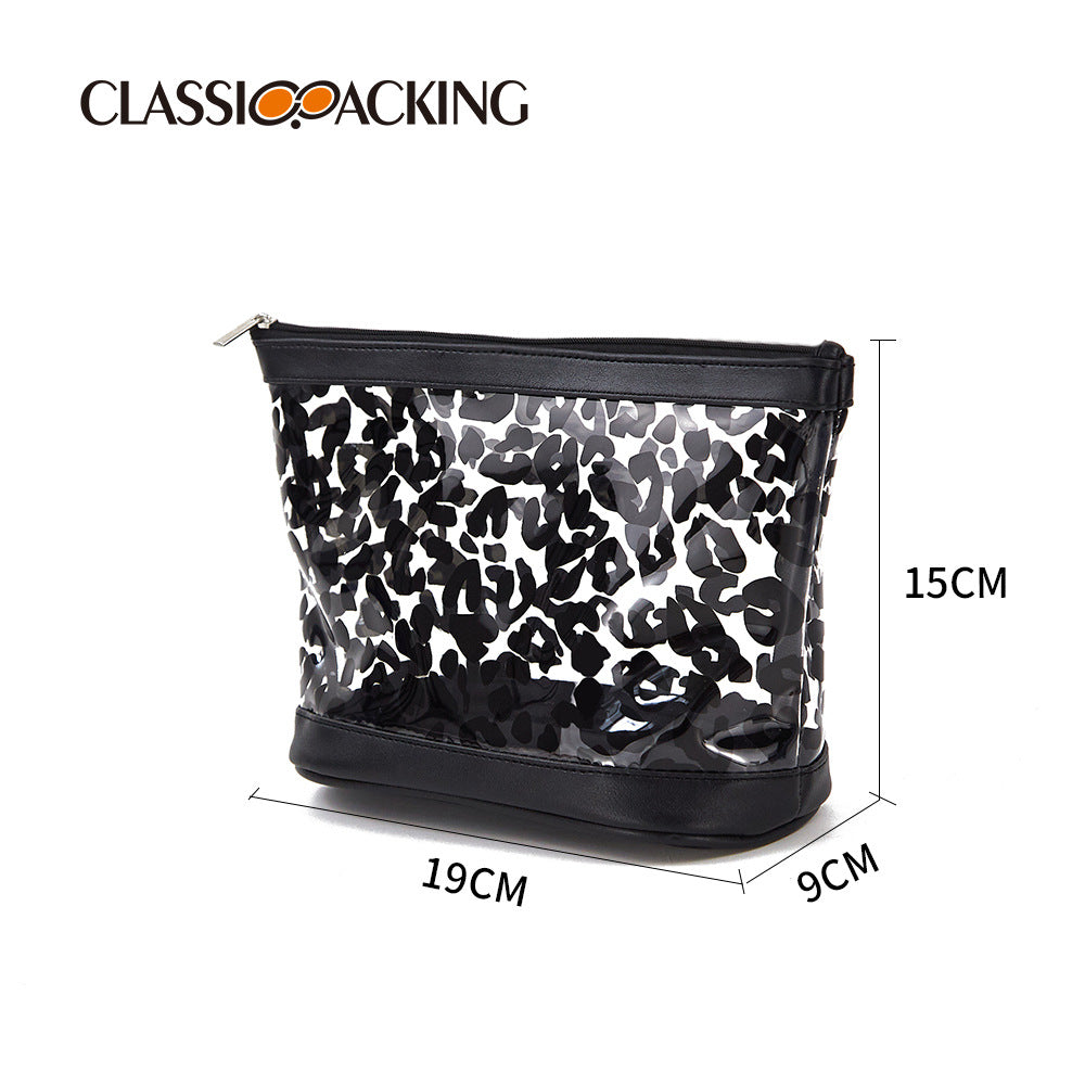 Leopard Print Cosmetic Bag